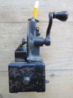 VERY EARLY US BRAND PENCIL SHARPENER